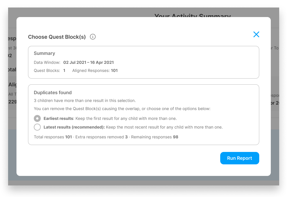 RQ Guides_ Reporting_ Start_ Choose Quest Blocks_ Duplicates Found.png